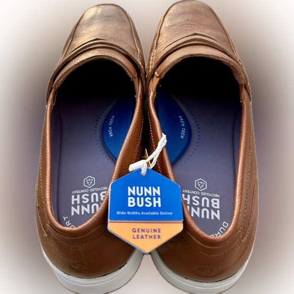 Nunn Bush Cognac Men’s Luca Moc Toe Penny Loafer - 13W main image 11